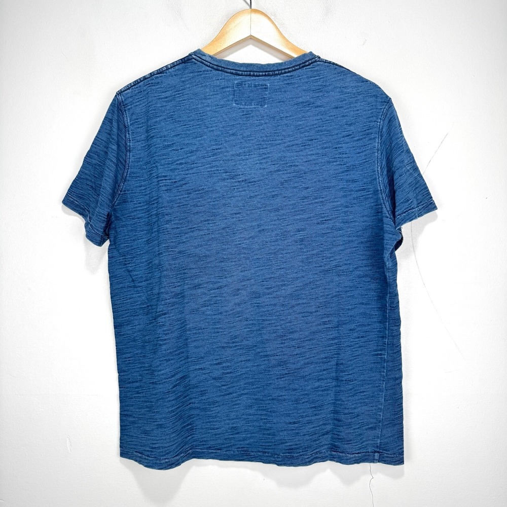 Guideboat Company Reliance Garments T-Shirt Men Medium Blue Pocket Canada - Picture 5 of 7